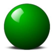 Red Snooker Ball Vector N2
