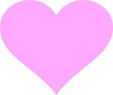 Pink Purple Heart At Clkercom Vector Online
