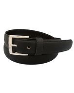 isolated leather belt