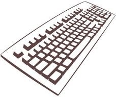 Computer Keyboard Panda Free Images