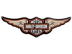 Wings Harley Davidson drawing