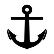 Anchor Silhouette At Clkercom Vector Online