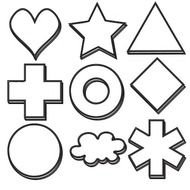 Black and white drawing of the matchbook clipart