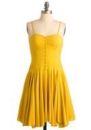 Yellow Casual Dresses drawing
