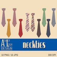 card to Father's day with neckties