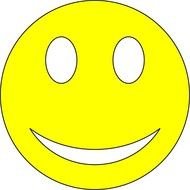 yellow outline Smiley