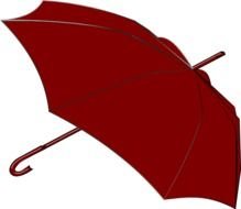 Red Umbrella At Clkercom Vector Online Royalty