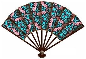 colorful fan as a picture for clipart