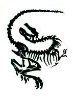 Dinosaur Tattoo drawing