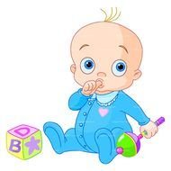 nice Baby Boy drawing