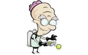 drawing of an evil genius