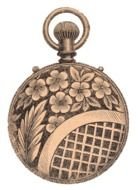 Little Piece This One Is The Back Of An Antique Pocket Watch