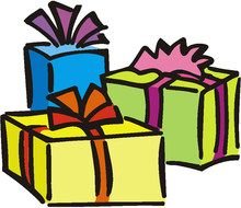 present boxes drawing