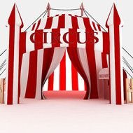3d Models &amp;gt Architecture Site Components Tent Circus