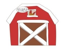 Red Barn Farm Birthday drawing