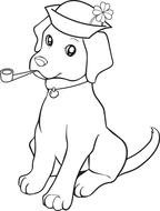 Printable Coloring Page drawing