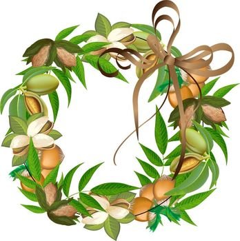 Fall Wreath drawing