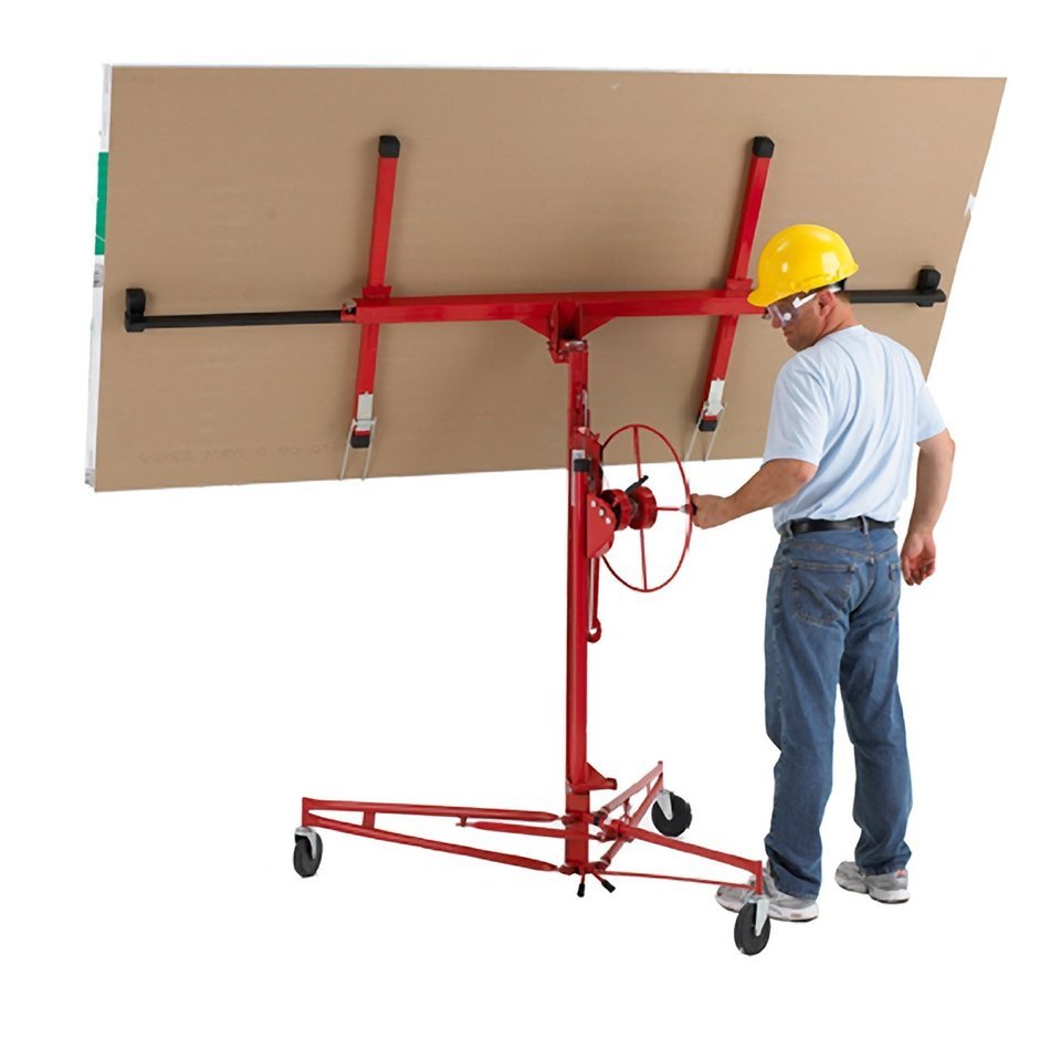 Installing Sheetrock drawing