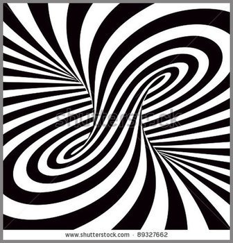 Black And White Spiral Optical Illusion 89327662