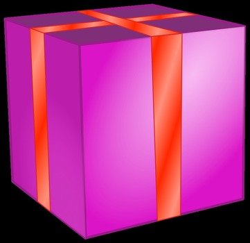 Clipart of the Present gift