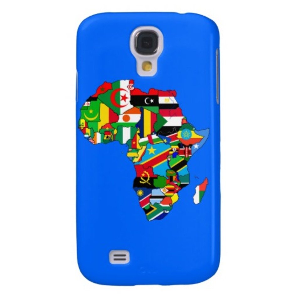 Flag Map Africa Flags