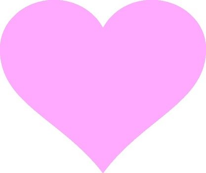 Pink Purple Heart At Clkercom Vector Online
