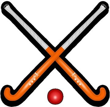 Hockey Stick & Ball At Clkercom Vector Online
