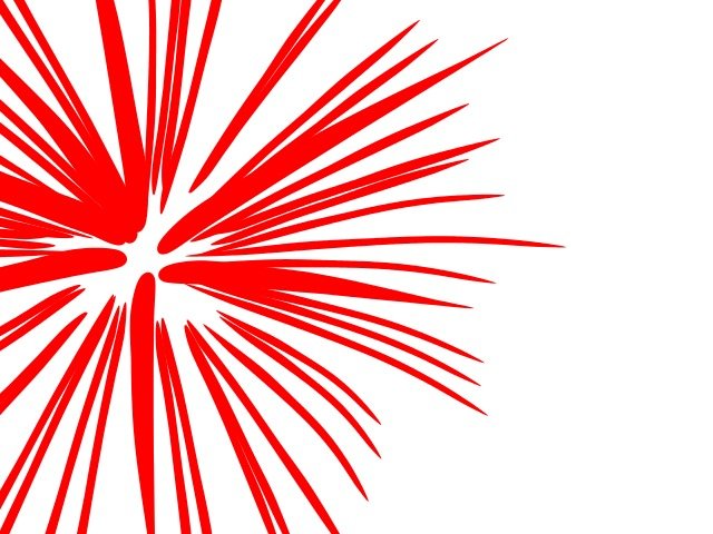 exploding fireworks animated clipart