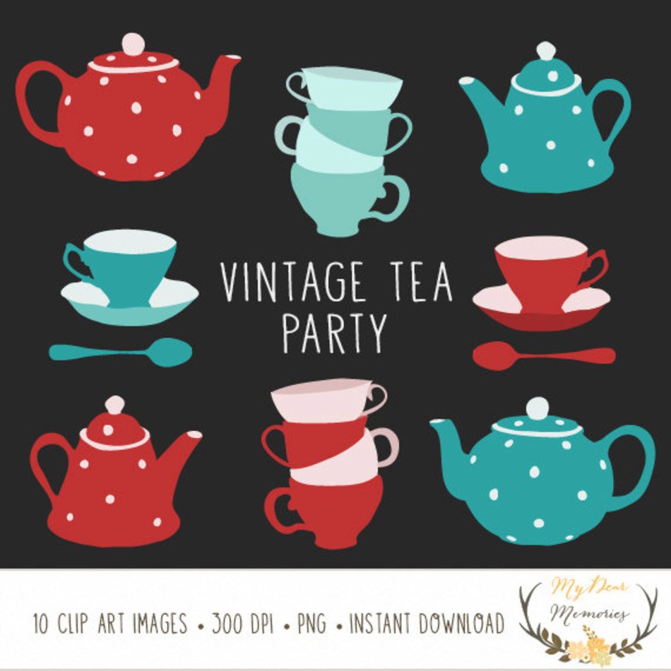Tea Cup Pot Vintage