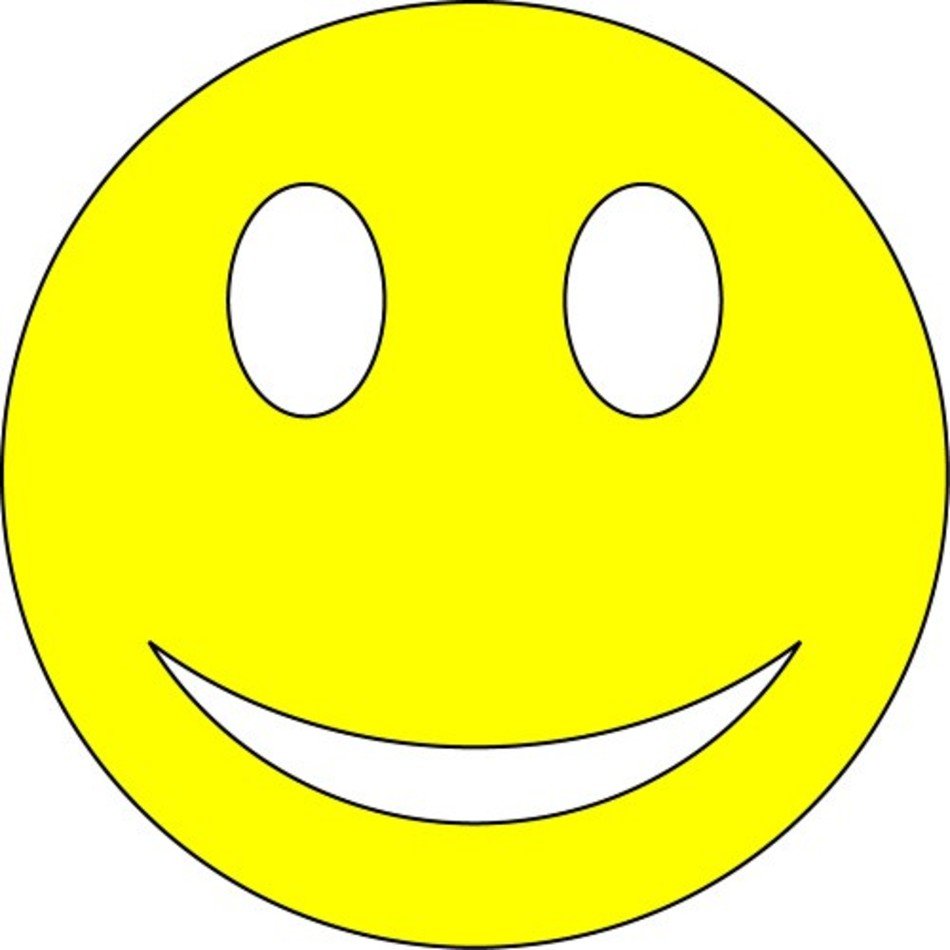 yellow outline Smiley