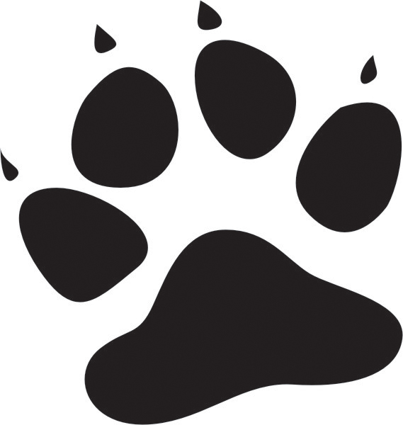 Cat Paw Print Stencil N7 Free Image Cat Paw Print Stencil N7