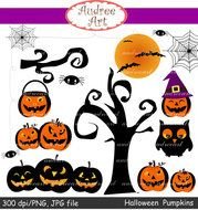 Similar To Sale Halloweenpumpkin Owls