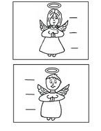 angels for collection in graphic representation