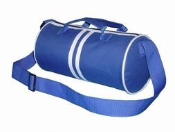photo of a blue sports bag