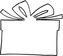 gift as graphic illustration