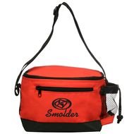 red lunch bag