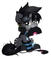 Broken record clipart