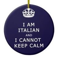 Am Italian And I Cannot Keep Calm Funny Joke Eth Double Sided
