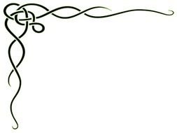 Of White Lace Detailed With Silver Cording Throughout A Light Blue
