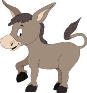 Free Cartoon Donkey