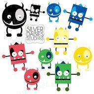To Monster Digital Instant Download Set Of 12