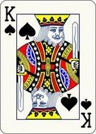 king card drawing