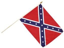 Confederate flag drawn
