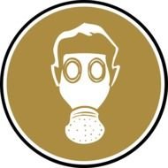 Protection Safety Breathing Mask Vector