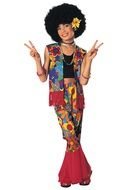 Hippie Girl as a picture for clipart