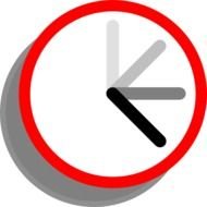 Ticking Clock Frame 2 At Clkercom Vector Online
