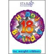 Free Download Birthday Purple And Yellow Foil Balloon Hd Wallpaper