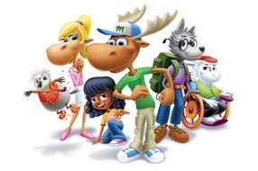 cartoon characters as a picture for clipart