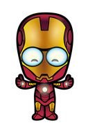 cartoon Iron Man drawing