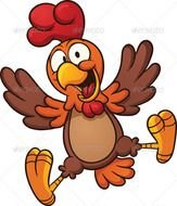 Happy Chicken Animals Characters